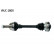 Arbre de transmission VKJC 1800 SKF