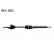Arbre de transmission VKJC 1821 SKF