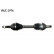 Arbre de transmission VKJC 1976 SKF