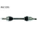 Arbre de transmission VKJC 2231 SKF