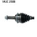 Arbre de transmission VKJC 2508 SKF, Vignette 2
