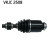 Arbre de transmission VKJC 2508 SKF, Vignette 3