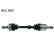 Arbre de transmission VKJC 2509 SKF