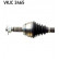 Arbre de transmission VKJC 3465 SKF