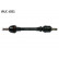 Arbre de transmission VKJC 4051 SKF