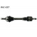 Arbre de transmission VKJC 4227 SKF