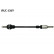 Arbre de transmission VKJC 4369 SKF