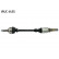 Arbre de transmission VKJC 4435 SKF