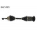 Arbre de transmission VKJC 4503 SKF