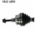 Arbre de transmission VKJC 4893 SKF, Vignette 3