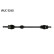 Arbre de transmission VKJC 5240 SKF