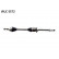 Arbre de transmission VKJC 5572 SKF