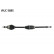 Arbre de transmission VKJC 5885 SKF