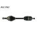 Arbre de transmission VKJC 5962 SKF