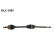 Arbre de transmission VKJC 5989 SKF