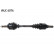 Arbre de transmission VKJC 6076 SKF, Vignette 2