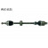 Arbre de transmission VKJC 6131 SKF