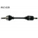 Arbre de transmission VKJC 6158 SKF, Vignette 2
