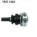 Arbre de transmission VKJC 6161 SKF, Vignette 4