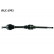 Arbre de transmission VKJC 6993 SKF