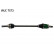 Arbre de transmission VKJC 7573 SKF