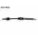 Arbre de transmission VKJC 8045 SKF