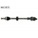 Arbre de transmission VKJC 8171 SKF