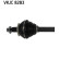 Arbre de transmission VKJC 8283 SKF, Vignette 2