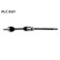 Arbre de transmission VKJC 8409 SKF
