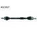 Arbre de transmission VKJC 8537 SKF