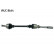 Arbre de transmission VKJC 8644 SKF