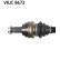 Arbre de transmission VKJC 8673 SKF, Vignette 2