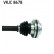 Arbre de transmission VKJC 8678 SKF, Vignette 3