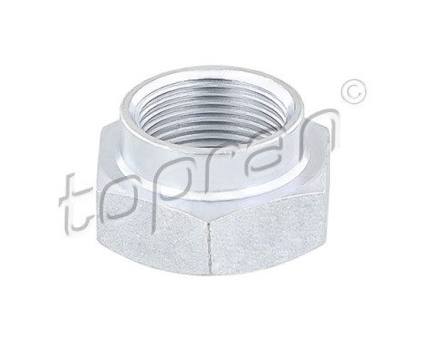 Écrou d'essieu, arbre d'essieu