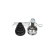 Jeu de joints, arbre de transmission CV-2020 Kavo parts, Vignette 4