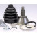 Kit de réparation de joint homocinétique, arbre de transmission GKNJ20701 Spidan, Vignette 2