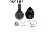 Kit de réparation de joint homocinétique, arbre de transmission VKJA 5887 SKF