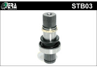 Arbre d'entraînement, différentiel