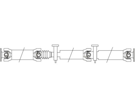 Arbre de transmission, entraînement essieux