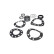 Kit de roulement de roue WBK-10083 Kavo parts, Vignette 2