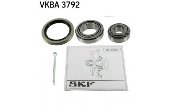 Kit de roulements de roue VKBA 3792 SKF