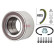 Roulement de roue 713610640 FAG, Vignette 2