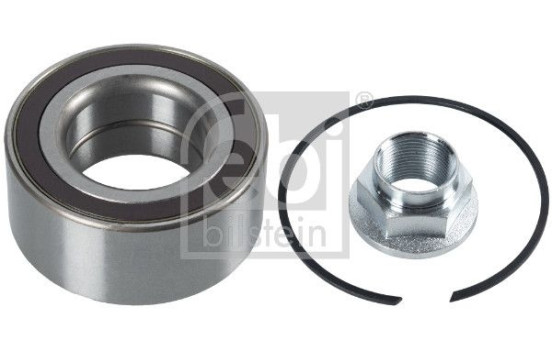 Roulement de roue avec ABS - bague d'impact, écrou d'essieu et circlip 100177 FEBI, Image 2