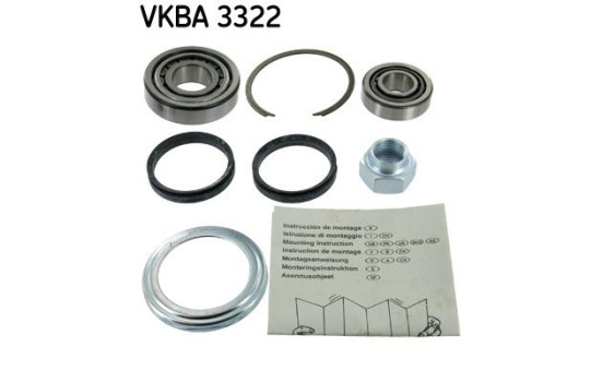 Roulement de roue VKBA 3322 SKF, Image 2