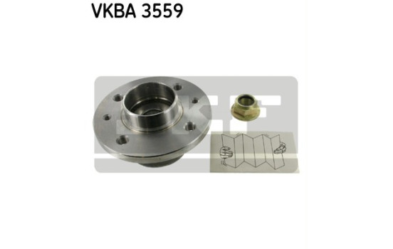 Roulement de roue VKBA 3559 SKF