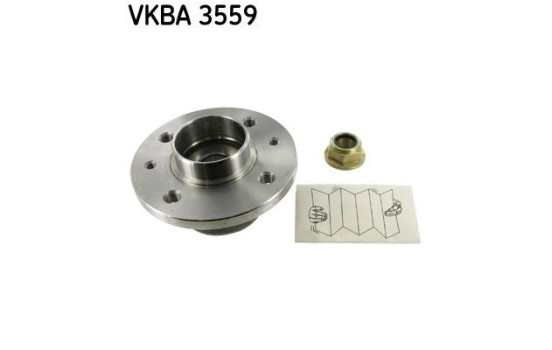 Roulement de roue VKBA 3559 SKF, Image 2