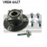 Roulement de roue VKBA 6627 SKF