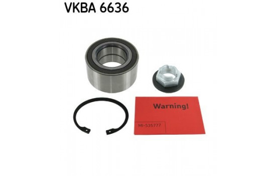 Roulement de roue VKBA 6636 SKF