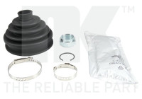 Jeu de joints-soufflets, arbre de commande