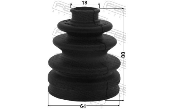 Joint-soufflet, arbre de commande, Image 2